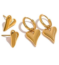 Bella Heart Earrings