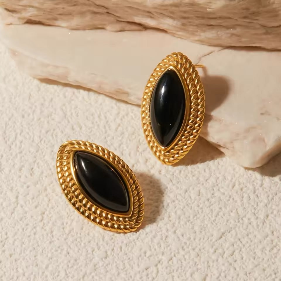 Vintage Marquis Earrings