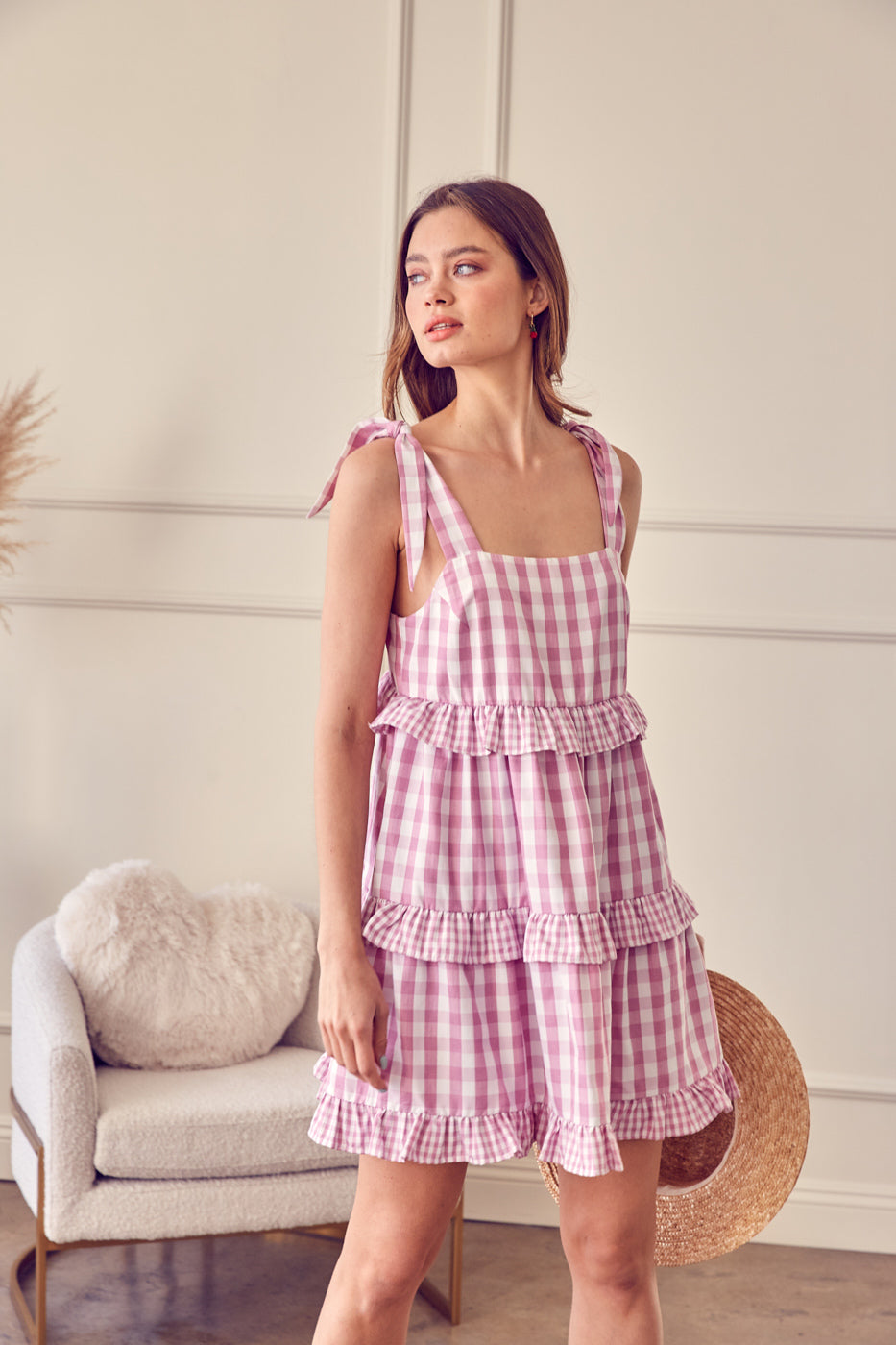 Gingham Dress