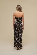 Floral Strapless Dress