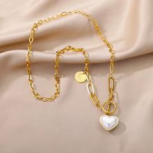 Pearl Heart Necklace