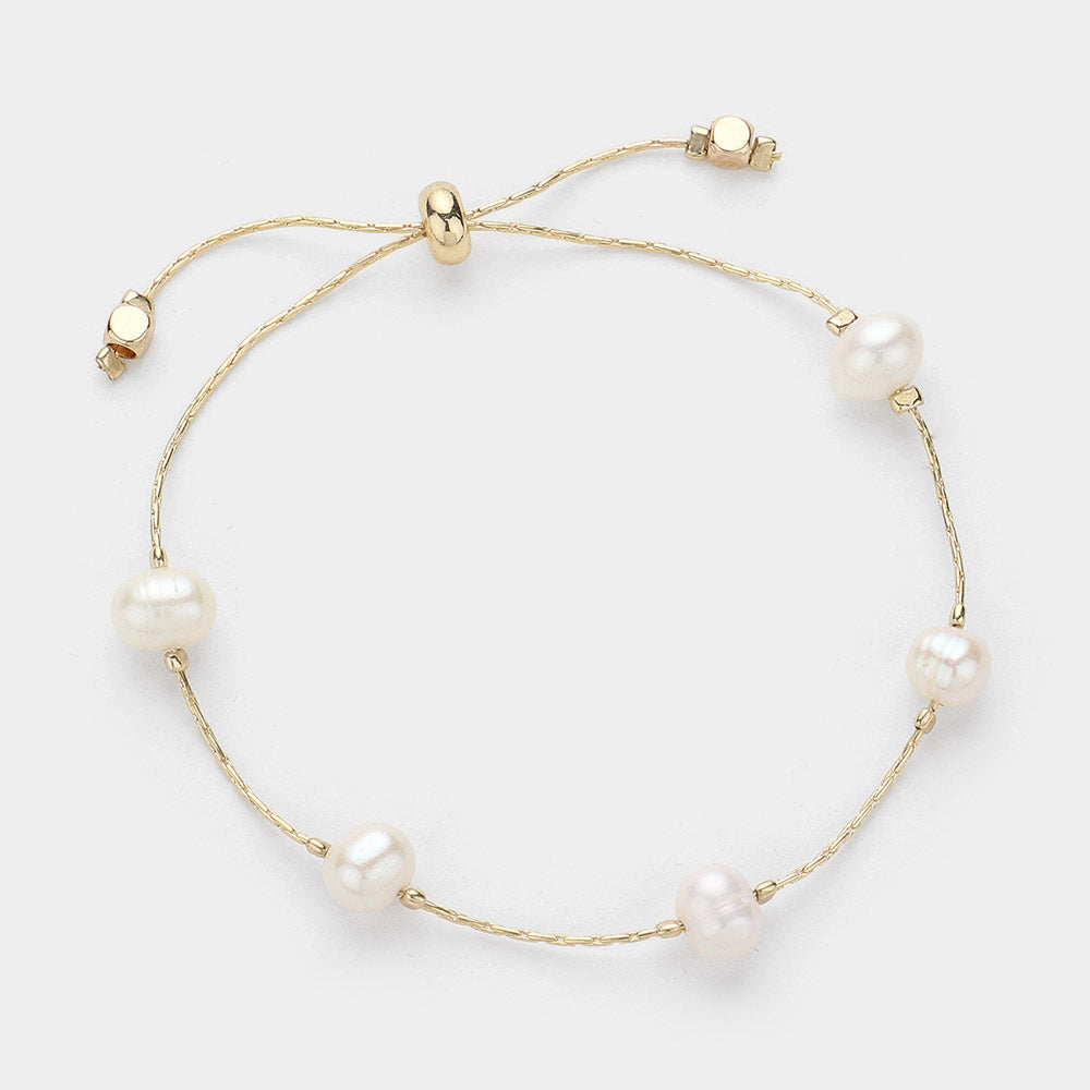 Pearl Cinch Bracelet