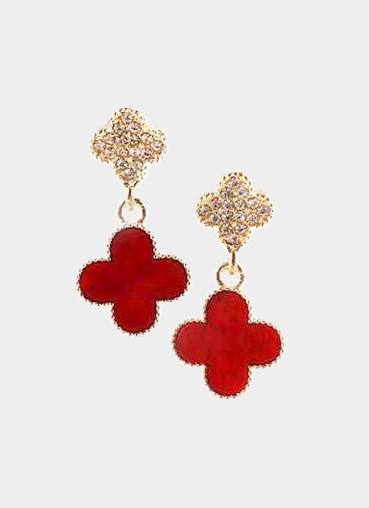 Clover Dangle Earrings