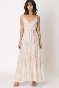 Polka Dot Maxi Dress