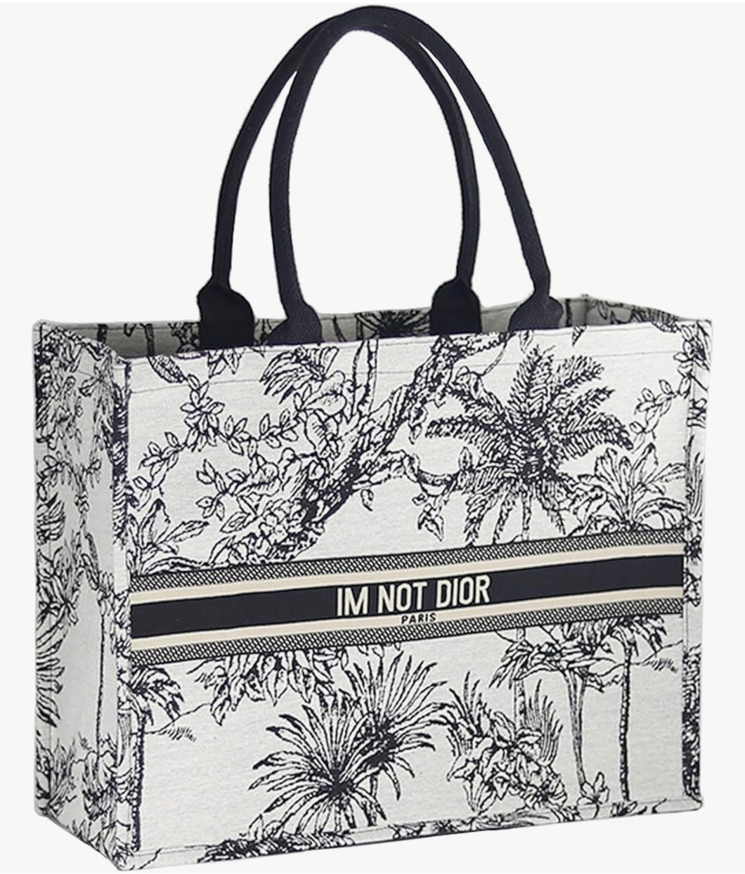 “Not Dior” Tote Bag