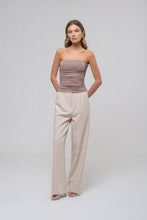 Ruched Strapless Top