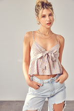 Gingham Cami Top