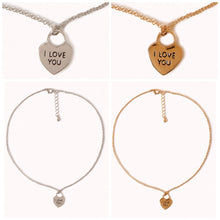 ‘I Love You’ Necklace