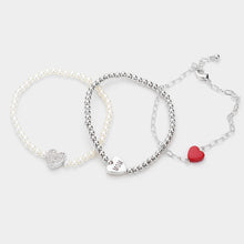 ‘MOM’ Bracelet Set