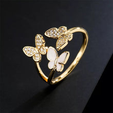 Butterfly Trio Ring