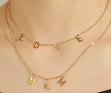 Custom Letters Necklace