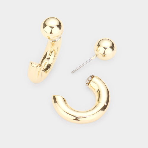 Half Hoop Earrings