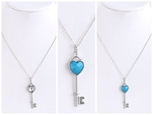 Jewel Heart Key Locket